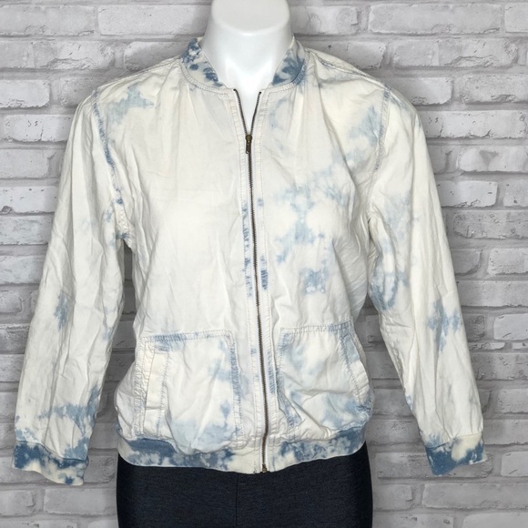 American Eagle bleach dye jacket, medium - Picture 2 of 7